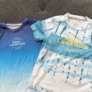 Reel Legends Fishing Shirts XS size 4/5